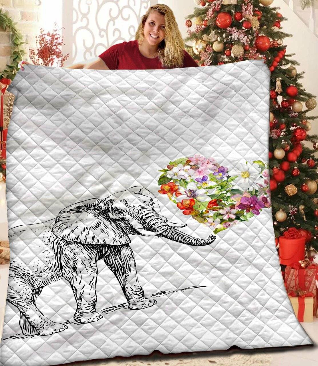 Elephant Quilt Pbi and Home Decor
