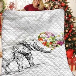 Elephant Quilt Pbi and Home Decor