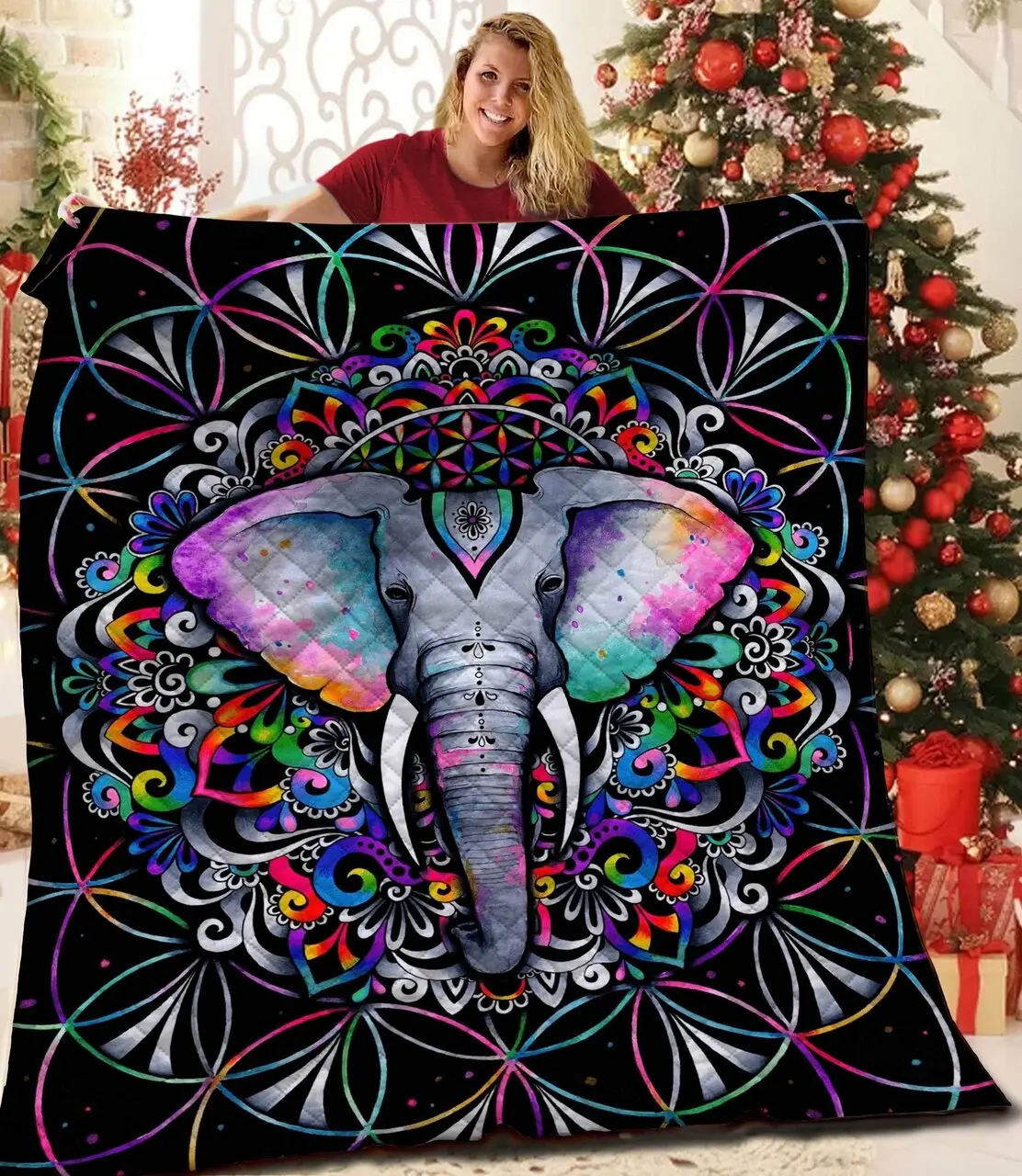 Elephant Quilt Pbs and Home Decor