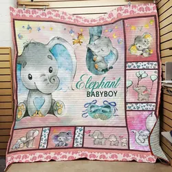 Elephant Quilt Pft and Home Decor