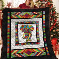 Elephant Quilt Pgs and Home Decor