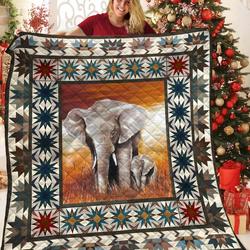 Elephant Quilt Pjz and Home Decor