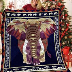 Elephant Quilt Pkt and Home Decor