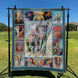 Elephant Td2809436 Quilt Blanket and Home Decor