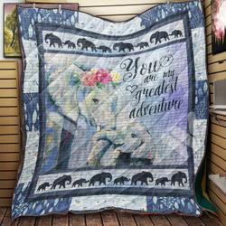 Elephant The Hermit Quilt Blanket ABC06011195 and Home Decor