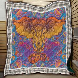 Elephant Tribal Stylle LK39 NTTH011298 3D Customized Quilt and Home Decor