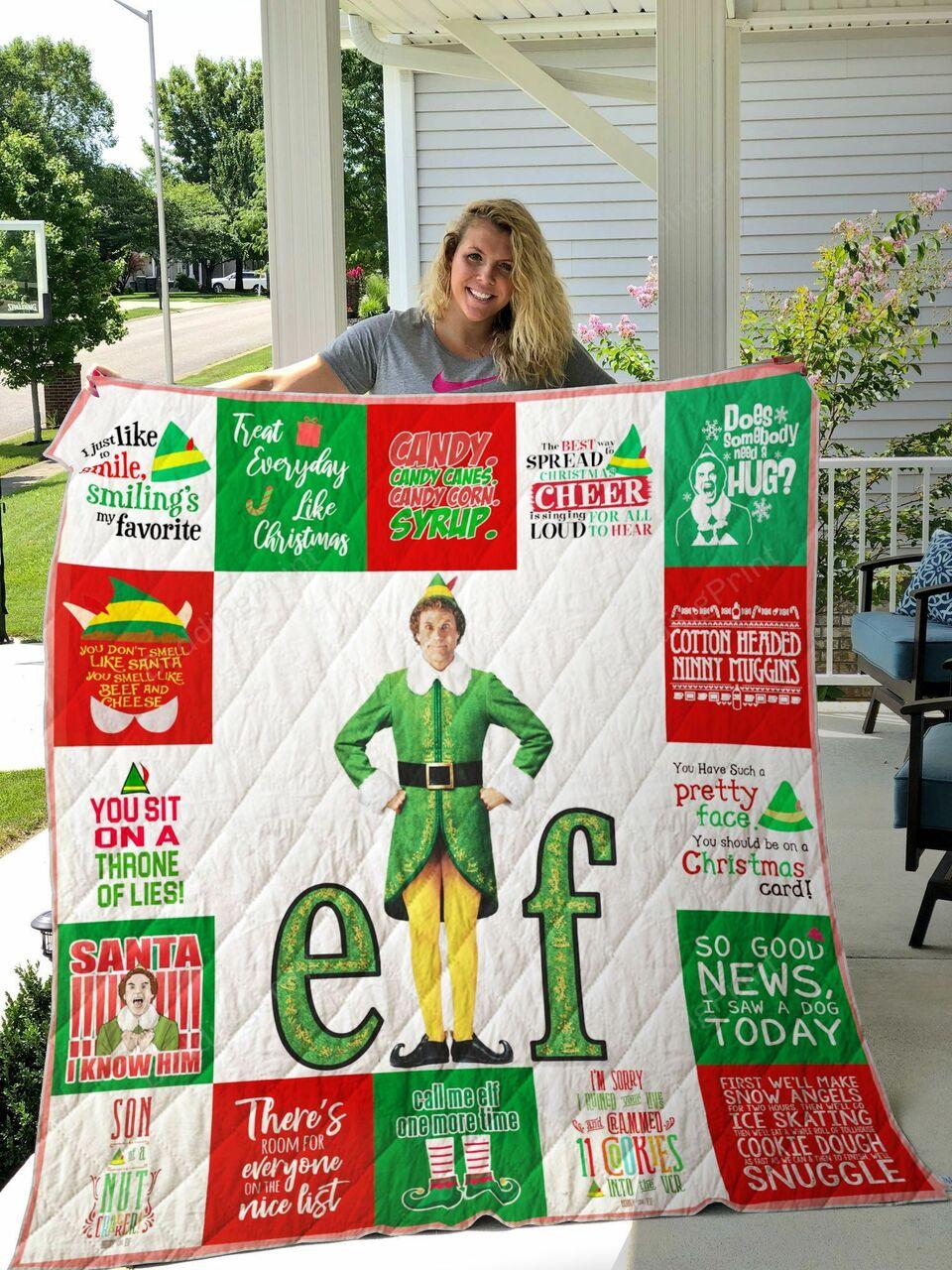 Elf Quilt Blanket and Home Decor
