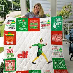 Elf Quilt Blanket For Fans Ver 17-1 and Home Decor