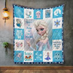 Elsa Quilt Blanket and Home Decor