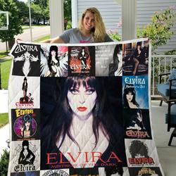Elvira Mistress Of The Dark Quilt Blanket For Fans New and Home Decor