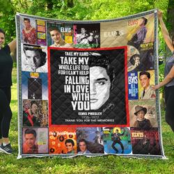 Elvis Presley Anniversary Quilt and Home Decor