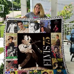 Elvis Presley Poster Quilt and Home Decor