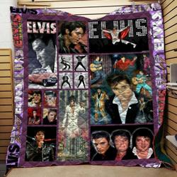 Elvis Presley Quilt Blanket and Home Decor