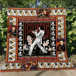 Elvis Presley V5 Quilt Blanket and Home Decor