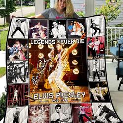 Elvis Presley Vr1 New Quilt Blanket and Home Decor