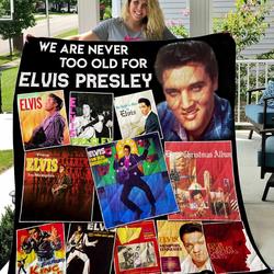 Elvis Presley Vr3 New Quilt Blanket and Home Decor