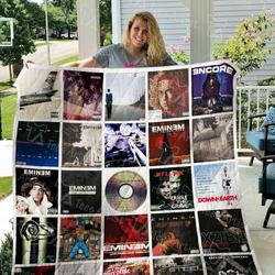 Eminem Quilt Blanket 0941 and Home Decor