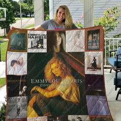 Emmylou Harris Albums Quilt Blanket For Fans Ver 17 and Home Decor