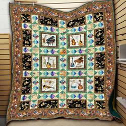 Encore Music Pattern Son SH17 NTTH011298 3D Customized Quilt and Home Decor