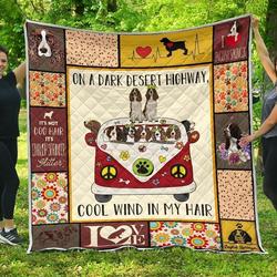 English Springer Quilt Blanket ABC07112751 and Home Decor