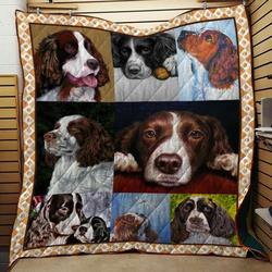 English Springer Spaniel My Best Friend Quilt Blanket Dhc04012065Dd and Home Decor