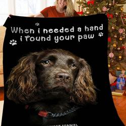 English Springer Spaniel Quilt Koz and Home Decor
