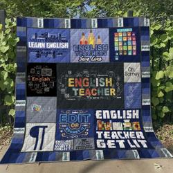 English Teacher Tn070615 Quilt Blanket and Home Decor