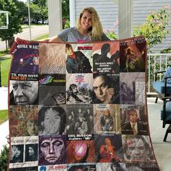 Eric Burdon Albums Quilt Blanket For Fans Ver 25 and Home Decor