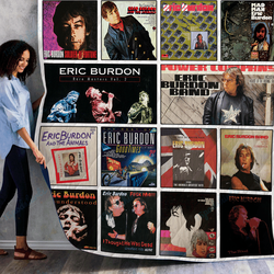 Eric Burdon Complications Quilt Blanket Ver 14 and Home Decor