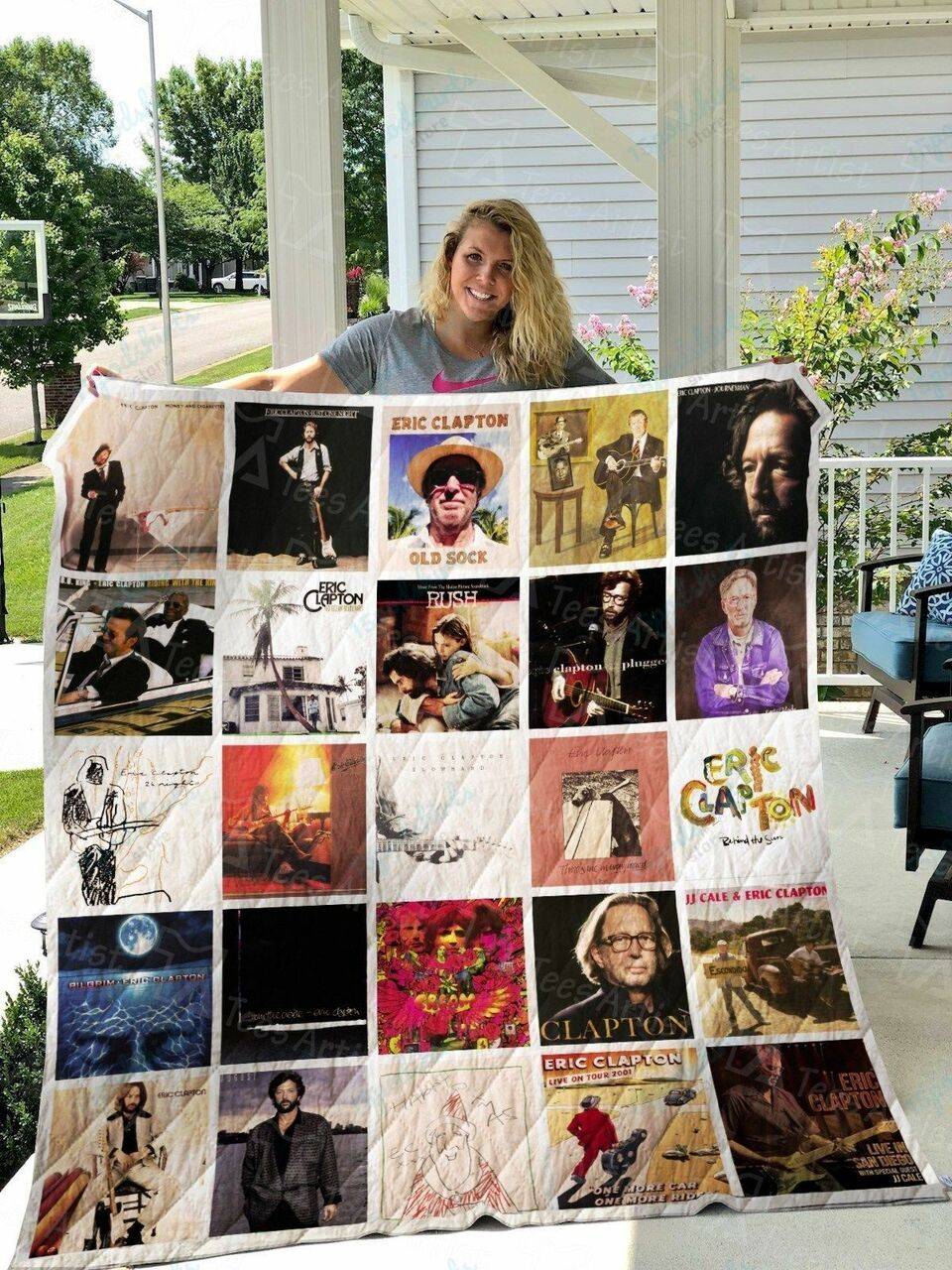 Eric Clapton Quilt Blanket 01026 and Home Decor