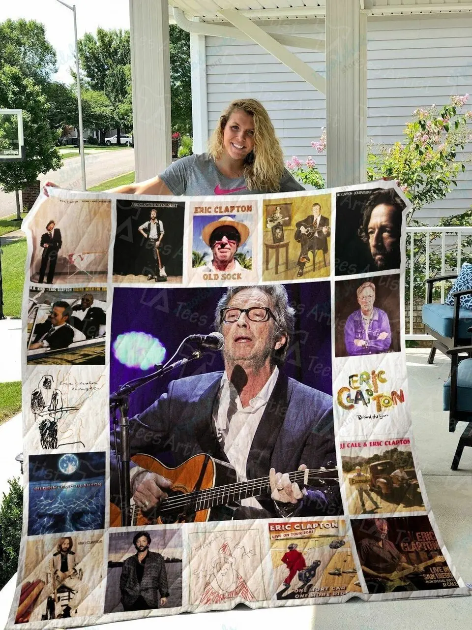 Eric Clapton Quilt Blanket 01027 and Home Decor