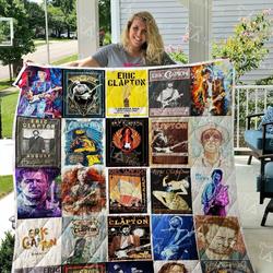 Eric Clapton Quilt Blanket 0723 and Home Decor