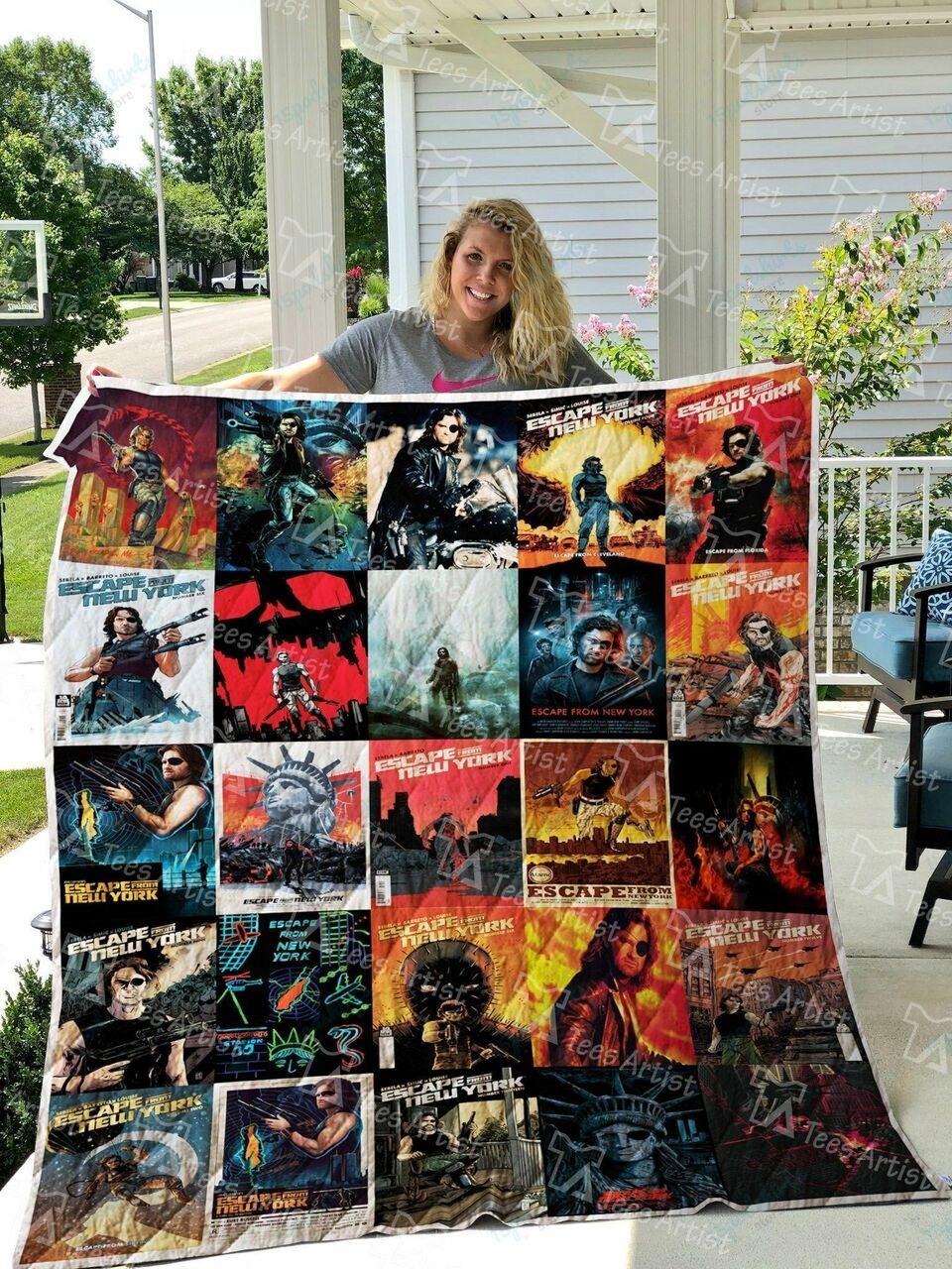 Escape From New York Quilt Blanket 0913 and Home Decor