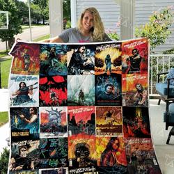 Escape From New York Quilt Blanket 0913 and Home Decor