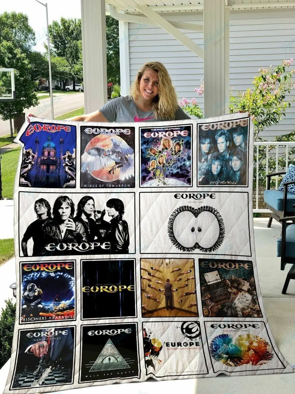 Europe Quilt Blanket and Home Decor