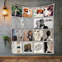 Eurythmics Album Covers Quilt Blanket and Home Decor