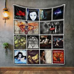 Evanescence Album Covers Quilt Blanket and Home Decor