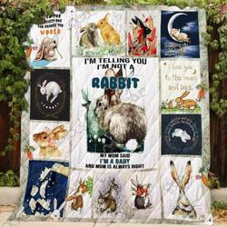 Even The Smallest One Can Change The World Rabbit Blanket Kc1507 Quilt and Home Decor