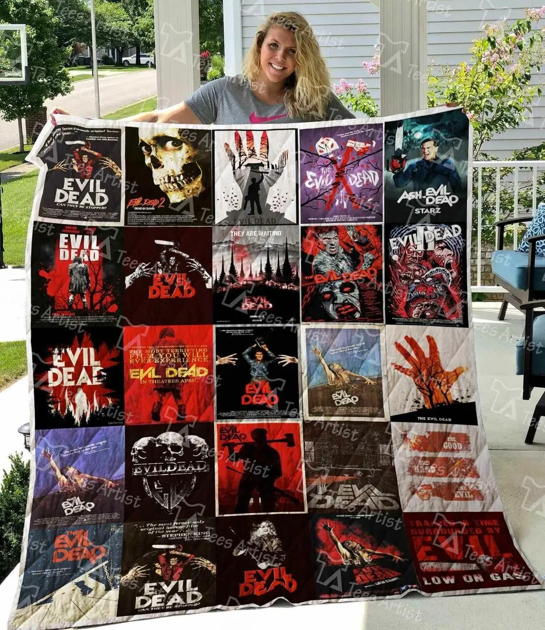 Evil Dead Blanket Th2906 Quilt and Home Decor