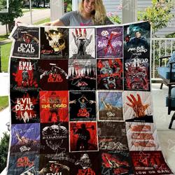 Evil Dead Blanket Th2906 Quilt and Home Decor