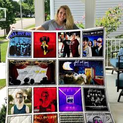 Fall Out Boy Quilt Blanket and Home Decor