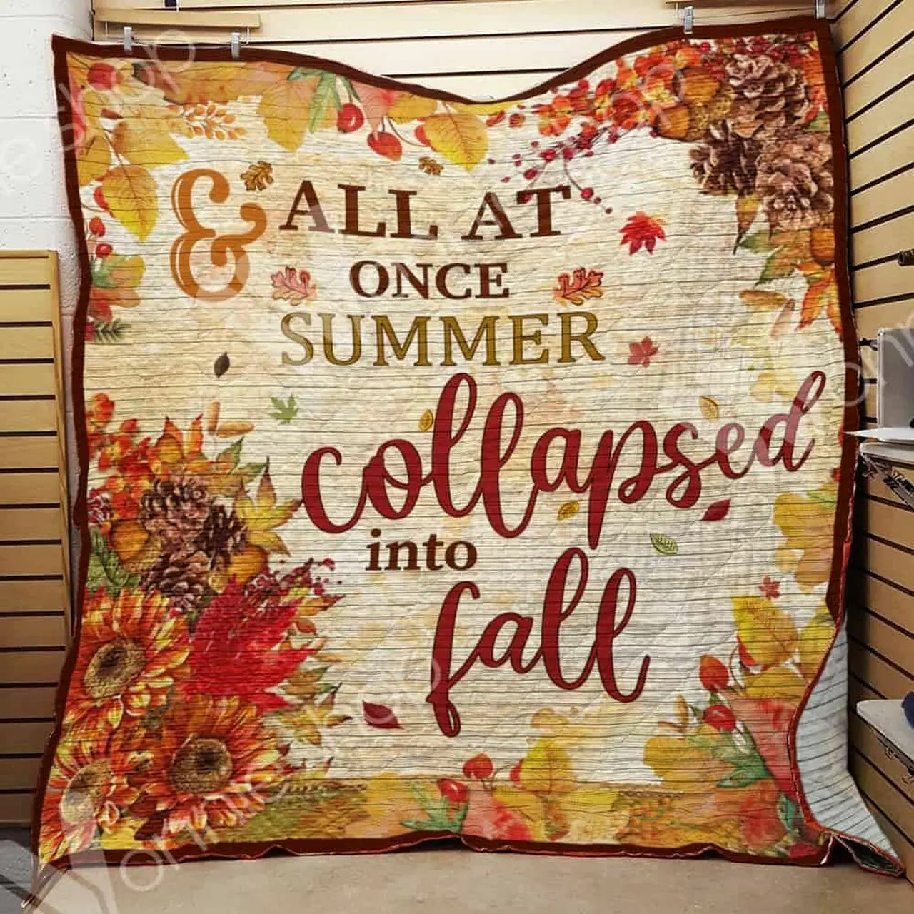 Fall Quilt Blanket Dhc01021295Td and Home Decor