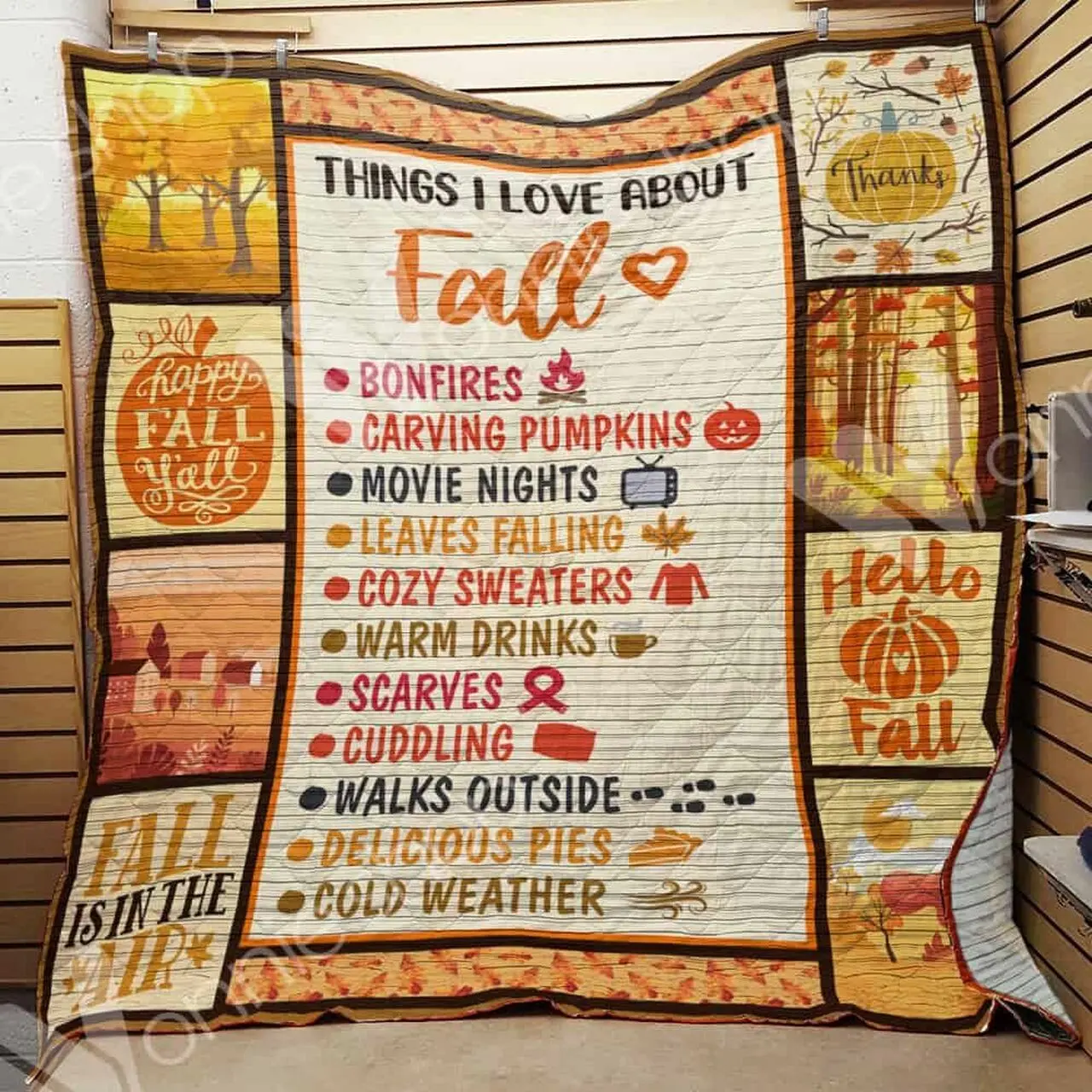 Fall Quilt Jrx and Home Decor