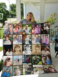 Family Custom Quilt 01 and Home Decor