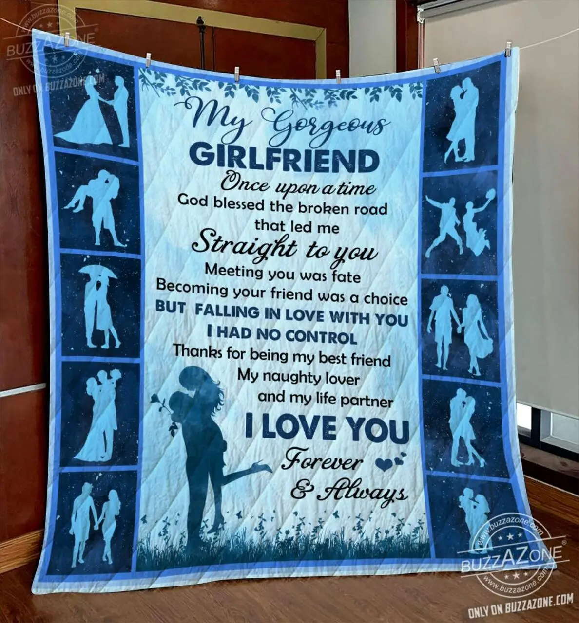 Family Girlfriend Straight To You Quilt Cc and Home Decor