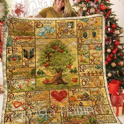 Family Quilt Blanket Bbb011116Mh and Home Decor