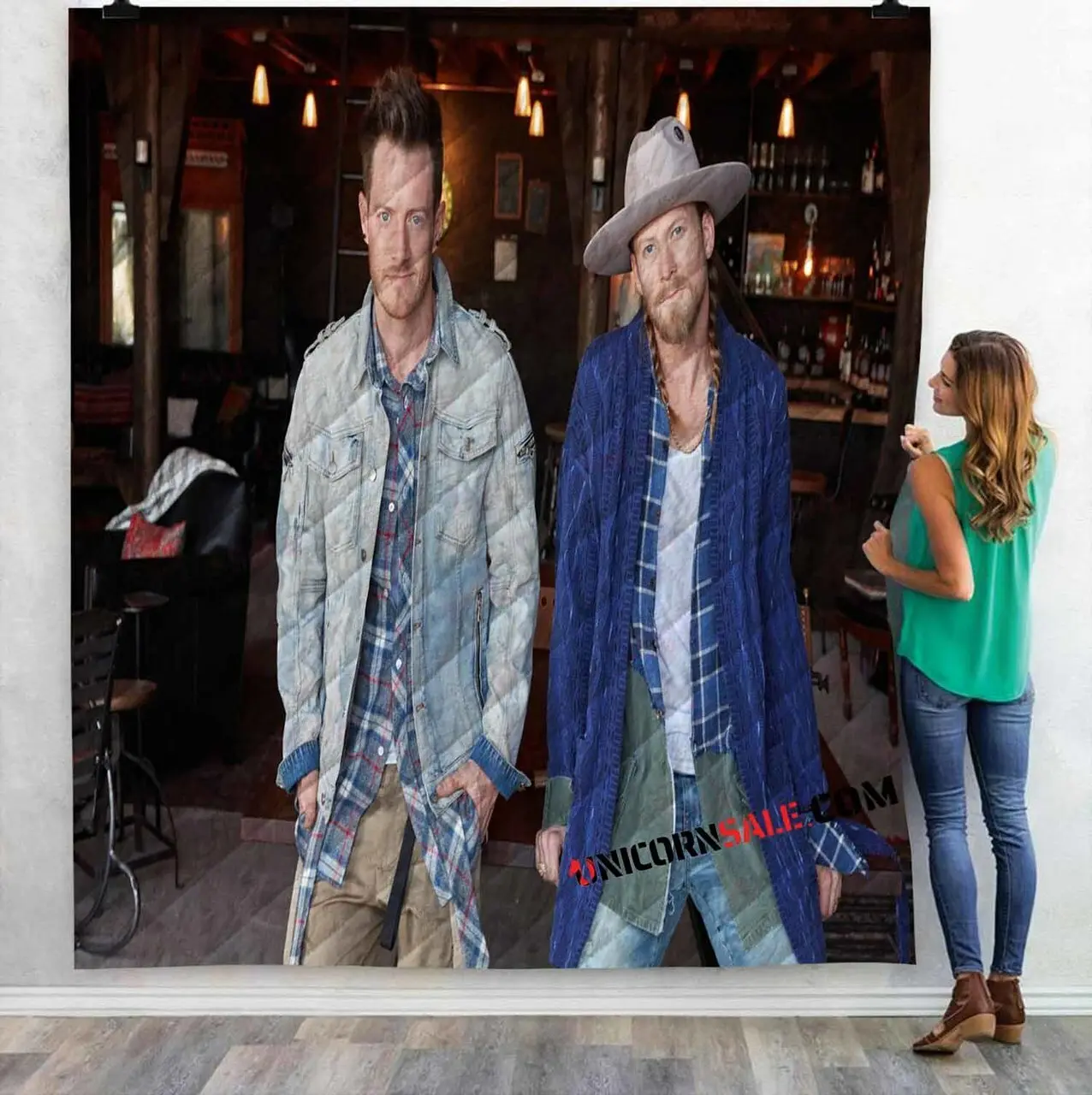 Famous Person Florida Georgia Line N 3D Customized Personalized Quilt Blanket and Home Decor
