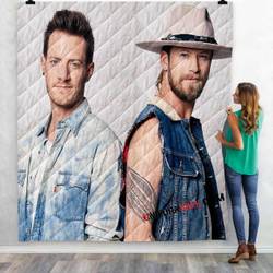 Famous Person Florida Georgia Line V 3D Customized Personalized Quilt Blanket and Home Decor