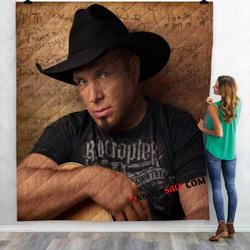Famous Person Garth Brooks V 3D Customized Personalized Quilt Blanket and Home Decor