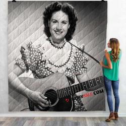 Famous Person Kitty Wells V 3D Customized Personalized Quilt Blanket and Home Decor